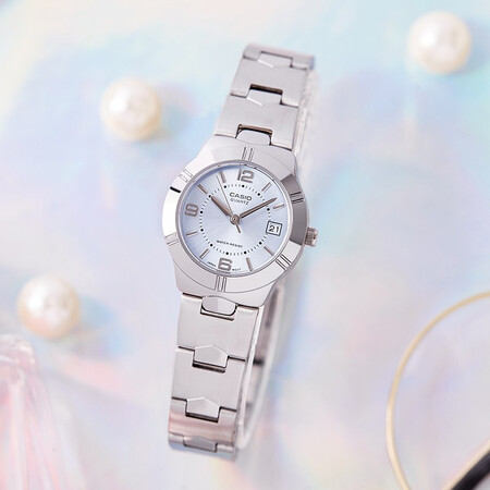全方位评测卡西欧（CASIO） 手表 简约小巧钢带女表 指针日期 商务日韩学评测好不好？看看三星期感受分享！