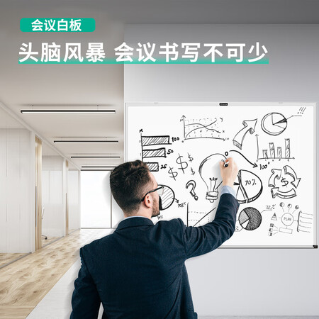参照评价一下得力(deli)高端系列12090cm易擦磁性办公教学会议悬挂式白板家用儿童写质量评测好不好用？你不知道的秘密在这里！！