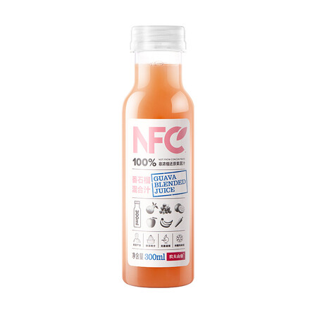 农夫山泉农夫山泉 NFC果汁饮料 100%NFC番石榴混质量到底好不好_http://www.meifudie.com_好物_第4张