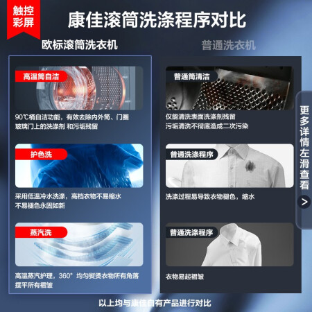 康佳洗衣机XQG100-BBC12D01S真实反馈如何_http://www.meifudie.com_好物_第3张