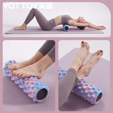 开箱揭秘yottoy狼牙棒实心健身器材泡沫轴肌肉放松按摩滚轴轮瘦腿神器口碑评分如何？想知道到底坑不坑？！