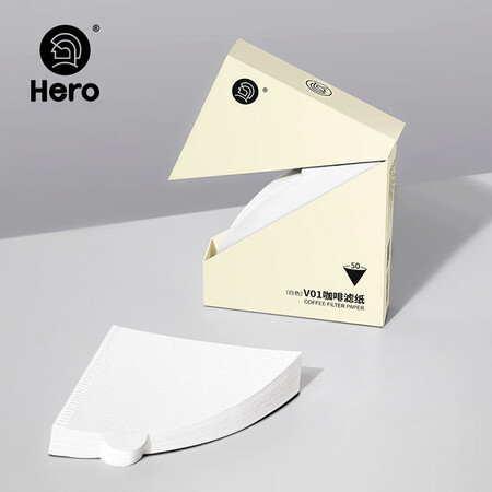 过来人解密Hero V型滤杯咖啡滤纸滴漏式手冲咖啡过滤纸 v02v01号木质纤维加厚滤纸美式测评下质量如何？用了一个月经验分享！