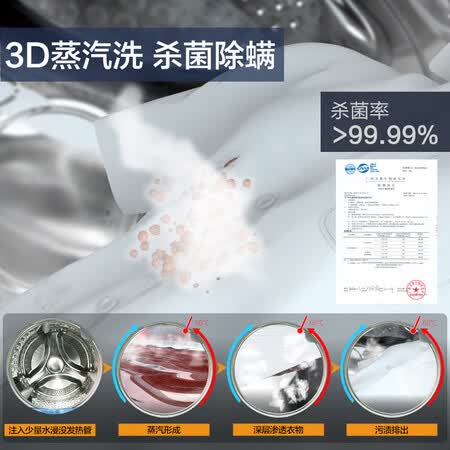 威力10公斤洗烘一体滚筒洗衣机XQG100-1438DPH怎么样?好不好?