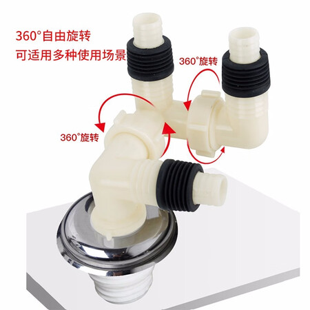 亲身体验潜水艇（Submarie）洗衣机地漏接头下水三通 四通下水管防臭防溢水专用排水销量如何？告知一周心得分享！