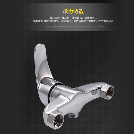 用后剖析尊驰卫浴精铜冷热水龙头淋浴龙头浴室卫生间热水器混水阀值不值得入手？入手的揭秘下！
