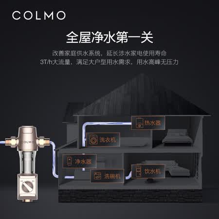 COLMO 前置过滤净水器CWQZ-A22怎么样?值得入手吗?