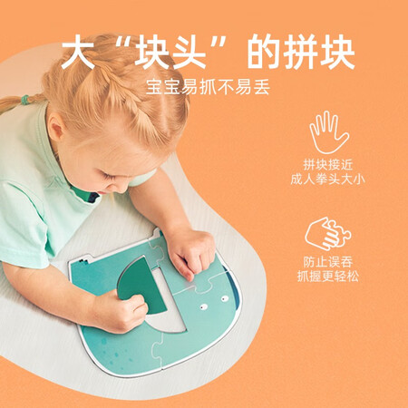 用过揭秘弥鹿（MiDeer）六合一宝宝拼图益智玩具大块纸质动物汽车启蒙早教男女孩幼使用心得如何？看看两个月真相分享！