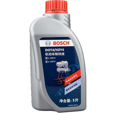 真实揭秘博世（BOSCH） DOT4刹车油制动液离合器油 1L 通用型进口原使用感受如何呢？告知一星期经验分享！