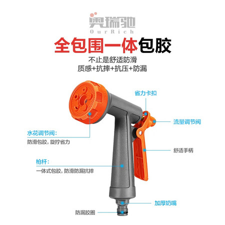 体验评测分析奥瑞驰H6多功能水枪套装质量如何呢？行业大佬评测曝光揭秘！