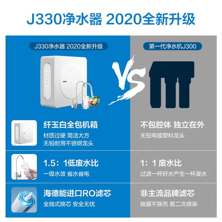 老板净热饮水套装 400加仑净饮机J330怎么样?是品牌吗?