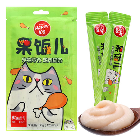 看看说说顽皮顽皮（Wapy）果饭儿猫条鸡肉味12g5还可以吗？用了一周经验分享！