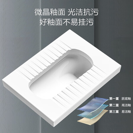 九牧（JOMOO） 卫浴抗污蹲便器套装双档节水水箱套装防臭评价真的好吗_http://www.meifudie.com_好物_第3张