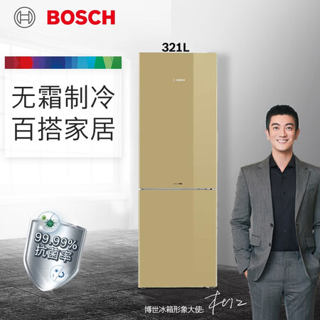 博世321升 风冷无霜 双门冰箱怎么样?谁用过评价?