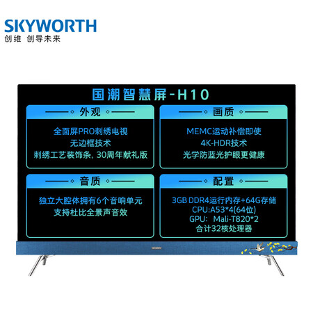 创维55h10和55a10哪个好?有什么区别?