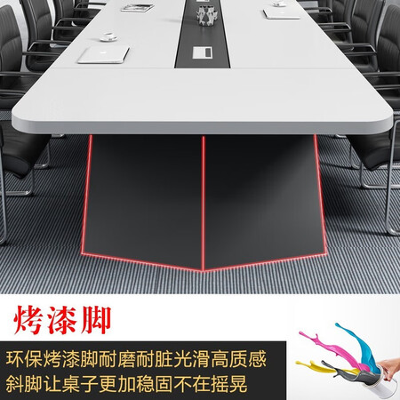 说说真实使用简友（JIANYOU）会议桌长桌椅组合板式长条办公桌6人8人10人大小型接待洽谈评价真的好吗？想知道到底坑不坑？！