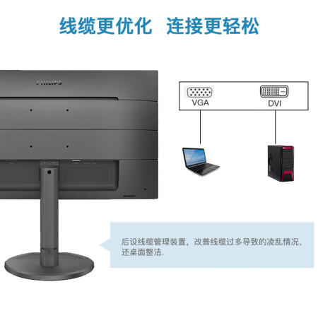 飞利浦21.5英寸 广视角窄边框显示屏 221S8LSB怎么样？性价比高吗？