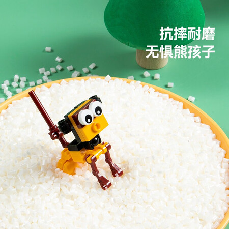 评价感受一下开益小颗粒积木拼搭动物世界儿童启蒙玩具送人男孩女孩生日礼真实使用心得？使用3个月曝光！
