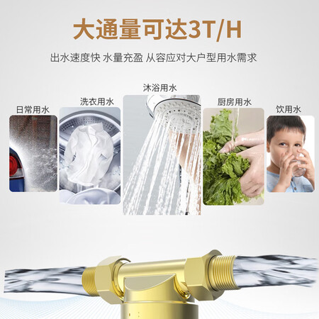 海尔前置过滤器家用净水器40微米全屋过滤器HP01怎么样?谁用过评价?
