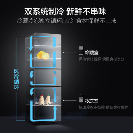 美的226升 三门冰箱怎么样?质量好不好?