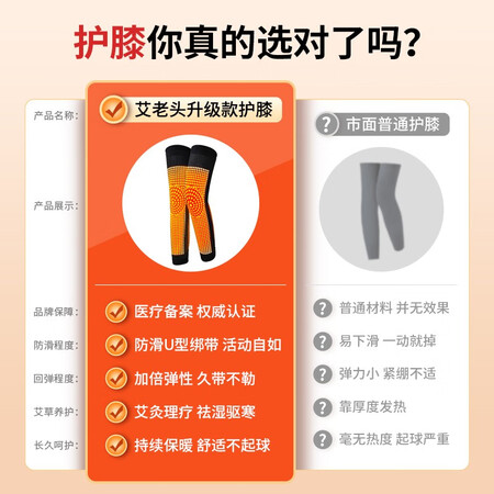 选择使用艾老头ALT-ZFRHJ003自发热护膝真实体验反馈？必看口碑评价知道！