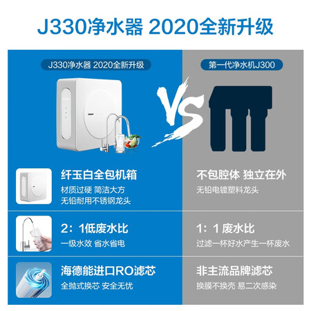老板秋冬净热饮水套装600加仑洗喝全能净饮机J330怎么样?值得入手吗?