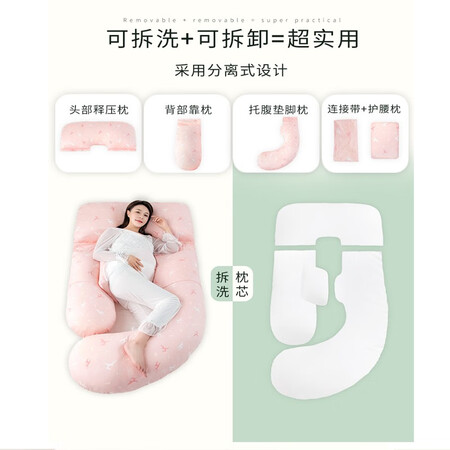 真实质量反馈孕妇枕头护腰侧睡枕托腹侧卧多功能枕u型抱枕靠枕垫孕期礼物哺乳用品睡觉神评测优缺点？亲身体验内幕曝光！！