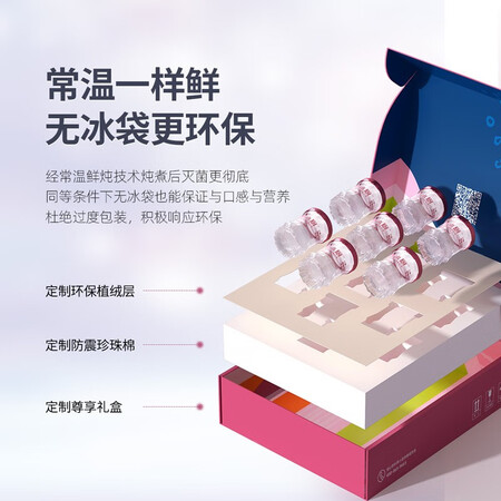 反馈评测燕小厨鲜炖燕窝 冰糖即食燕窝  礼盒装营养补品 送礼佳品值不值得买？入手二星期感受分享！