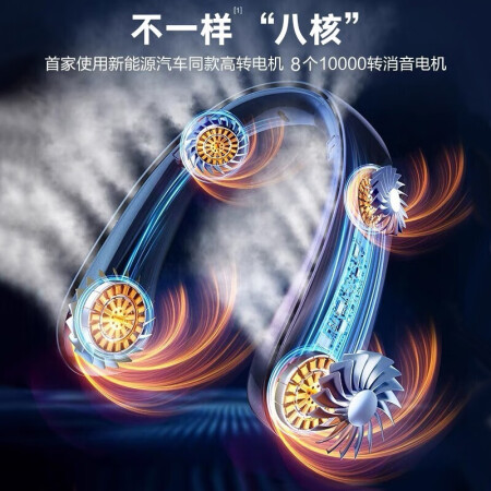 VENIDER 【SUP潮牌联名】挂脖风扇懒人挂颈usb小型电扇无入手超值的吗_http://www.meifudie.com_好物_第3张