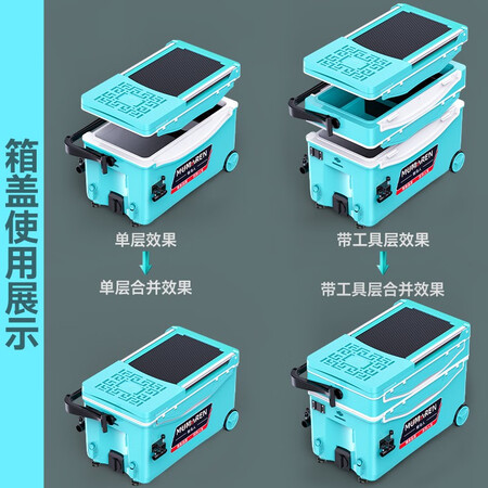 深入说说牧马人 牧马人2023新款多功钓箱竞技超轻免安装保温渔具台钓箱钓鱼装备 4.给说说好不好？优缺点评测！