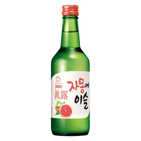 已经入手吐槽真露韩国烧酒13°青葡萄3瓶李子西柚草莓2瓶360ml混合装质量是不是很好啊？老铁了解告知！