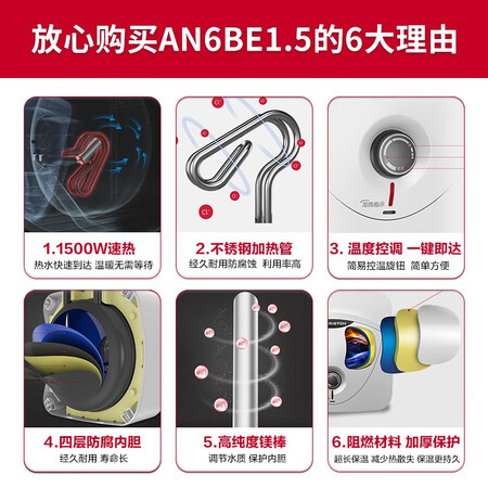 综合爆料阿里斯顿AN6BE1.5质量好吗？大神吐槽揭秘真实情况！！