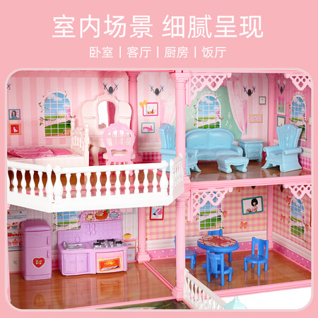 入手觉得奥智嘉 换装娃娃套装大礼盒仿真别墅玩具屋儿童玩具女孩质量会不会很好？追踪用户了解！