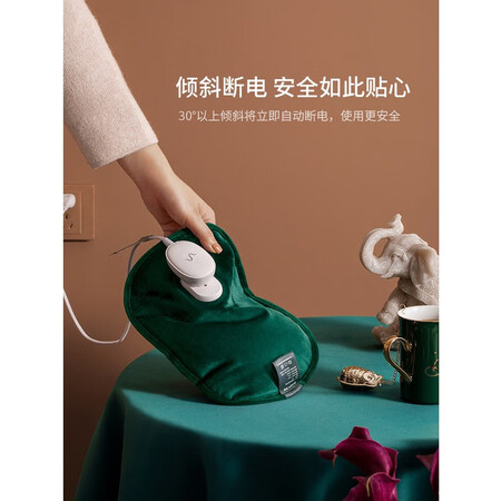 看看评测爱登（edo） 热水袋充电暖水袋腰带暖手宝暖肚子热宝女热敷肚值不值得买？老司机揭秘测评！！