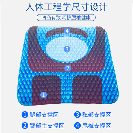 达人分析靓知渝（liagzhiyu）汽车坐垫夏季凉垫双层凝胶蜂窝座垫冰垫单片通风软垫四质量是不是很好？分享三星期感受分享！
