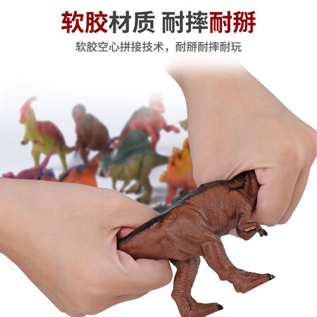 用后感受糖米 儿童恐龙玩具男动物公园早教认知侏罗纪霸王龙男孩用户评价如何？使用一年客观点评！