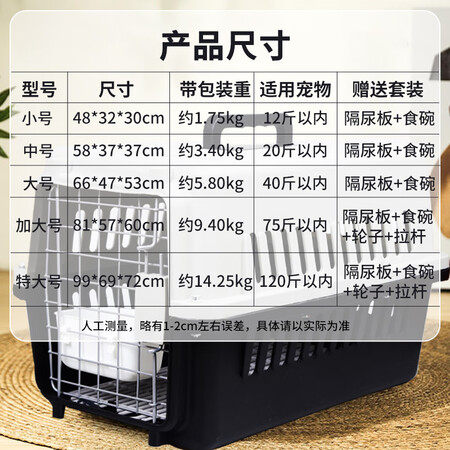 全面解析曝光波奇多 宠物航空箱大号狗猫托运箱猫咪狗狗 运输箱子便携旅质量评测揭秘？了解一个月真相分享！