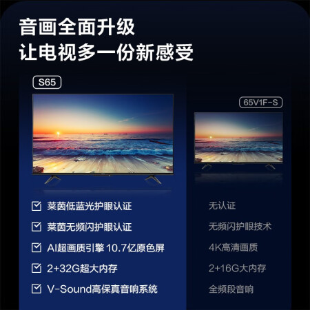 海信电视ViddaS65感受如何-海信电视ViddaS65优缺点汇总_http://www.meifudie.com_好物_第4张