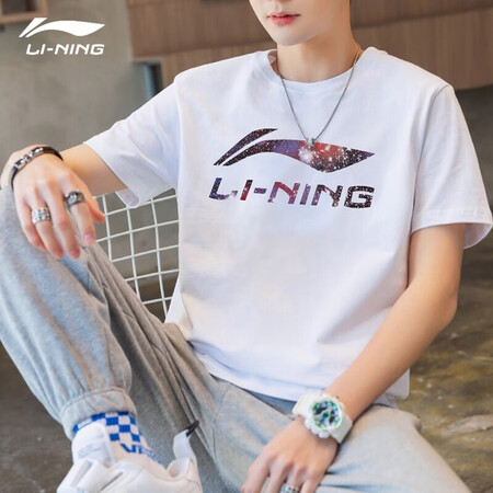 客观吐槽李宁（LI-NING） 短袖T恤夏季新品休闲系列男子圆领速干口碑如何？家里使用的感受！