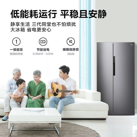 美的bcd552wkpmq与e哪个好？区别有吗？