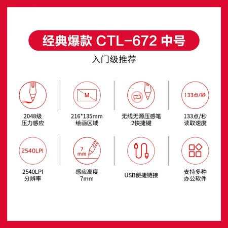 wacom472和672哪个好?区别有吗?