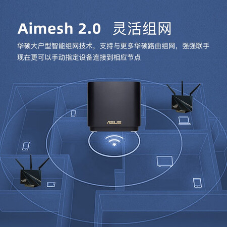 华硕XD4灵耀小魔方分布式路由器WiFi6怎么样?有谁用过?