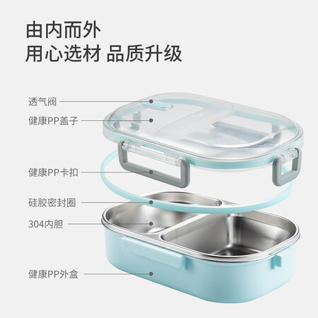 参考说说美厨304不锈钢饭盒是否划算？交流三星期经验分享！