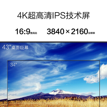 飞利浦 43英寸 4KUHD IPS技术显示器438P1怎么样?是品牌吗?