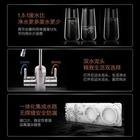 COLMO净水器RO反渗透500G净水机CWRC500-B15怎么样?口碑如何?
