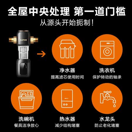 苏泊尔净水器前置过滤器全屋管道净化QD603怎么样?评价如何?