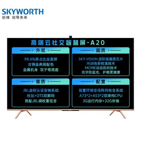 创维55a20和55a10哪个好?有何区别?