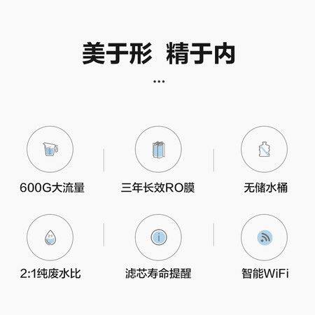 格力净水器无桶600G反渗透RO膜纯水机WTE-PT95-2x601b怎么样?质量靠谱吗?