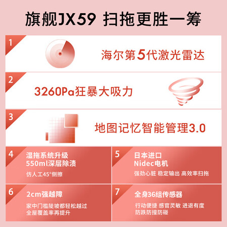 海尔jx37和jx59哪个好?有啥区别?