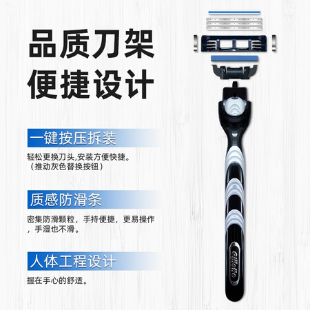 大神评测吉列（Gillette） 锋速3手动剃须刀男士刮胡刀手动三层刀头原装 锋速三4刀质量究竟咋样？使用二个月感受如何！