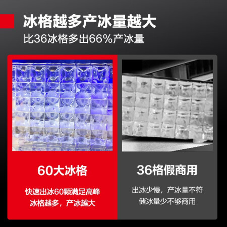 入手评测德玛仕（DEMASHI）制冰机商用奶茶店 方冰全自动大型 大是否划算？用了一个月感受告知！